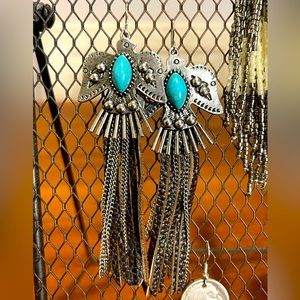 Thunderbird earrings